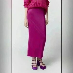 Urban Outfitters Vibrant Maxi Skirt in Plum, L